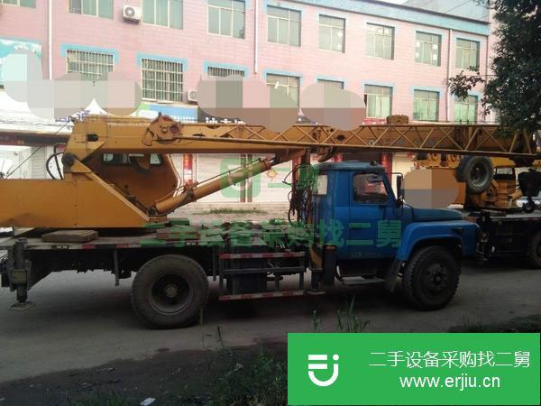 河南出售二手8噸吊車,手續齊全,原車原版,車沒有毛病