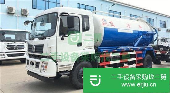 湖北出售二手東風10方吸污車