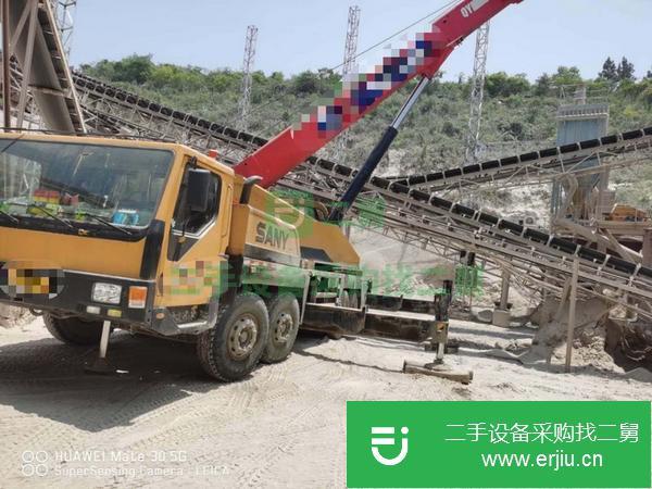 河北出售二手三一五十噸汽車吊