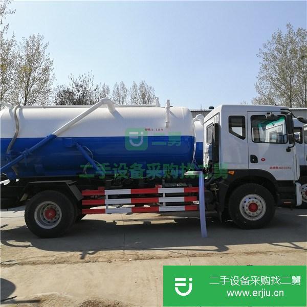 山東出售二手東風多利卡12噸吸污車