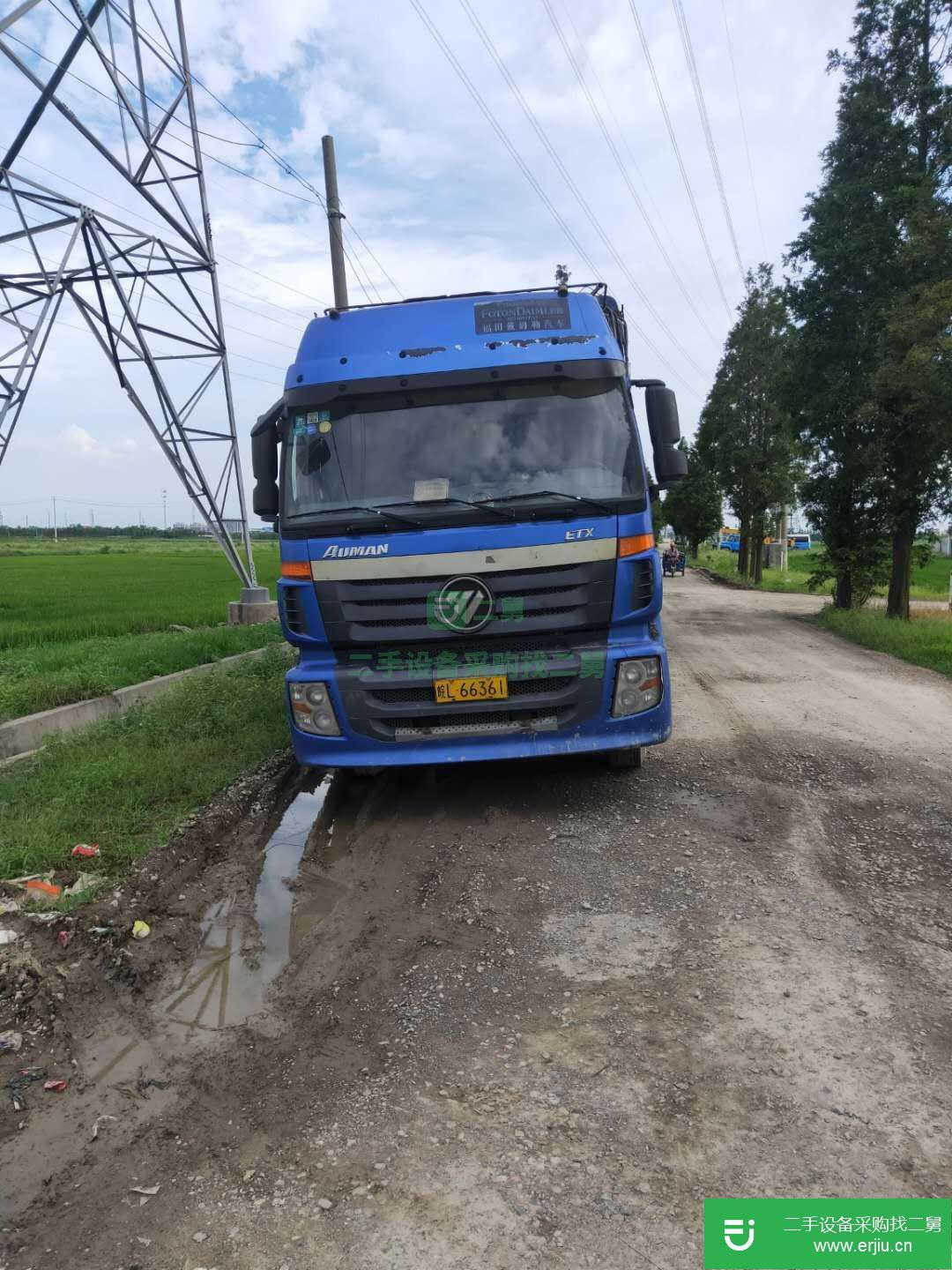 安微出售二手福田歐曼高欄載貨車