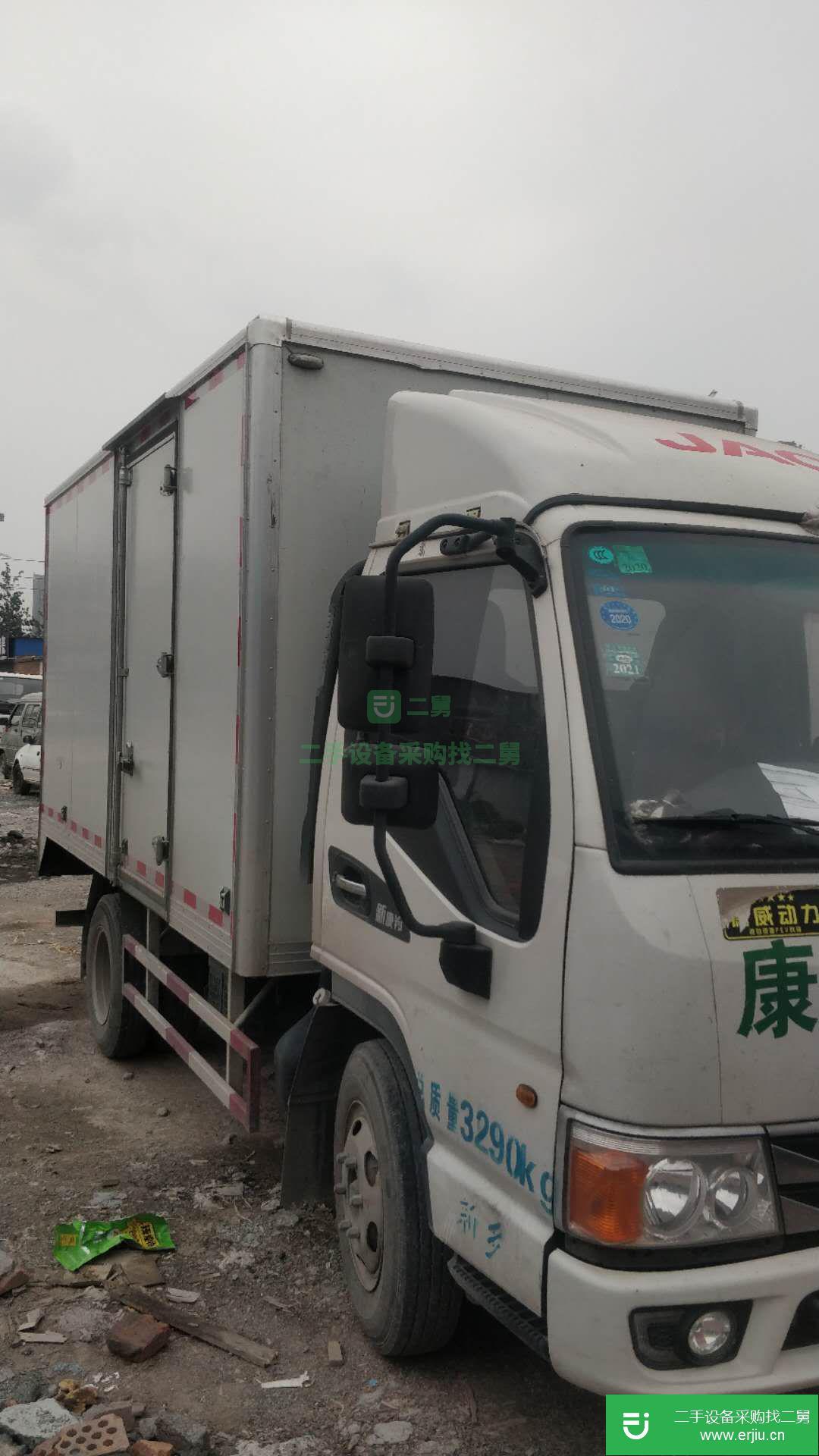 河南出售二手江淮康鈴廂式貨車