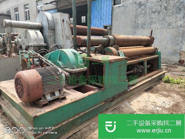 廣東出售二手實心W11-25*2500機械全自動卷板機