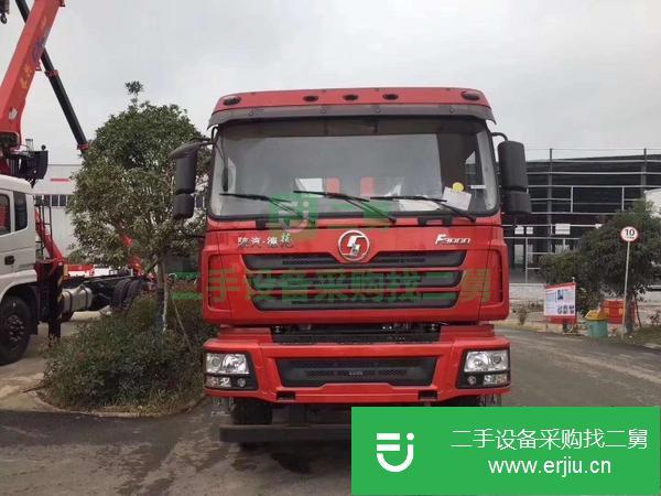 山西出售二手陜汽德龍前四后八20噸隨車吊