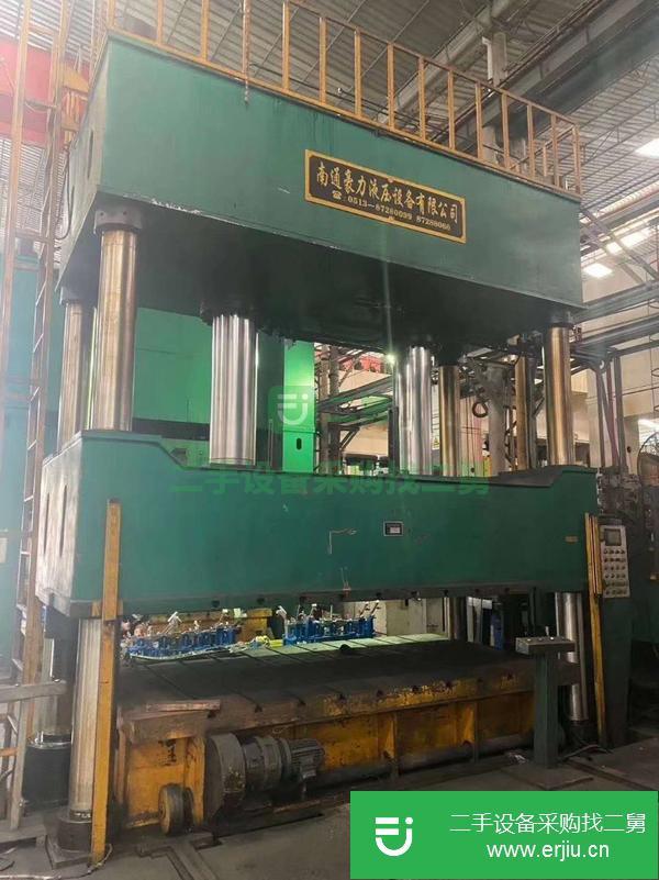 廣西出售二手南通豪力YHL27-800四柱液壓機