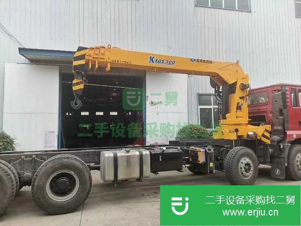 廣西出售二手德龍M300012噸隨車吊