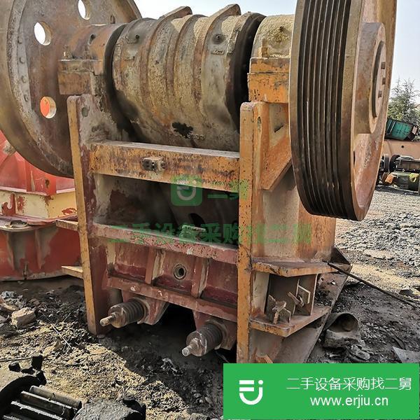 河南出售二手750*1060顎式破碎機