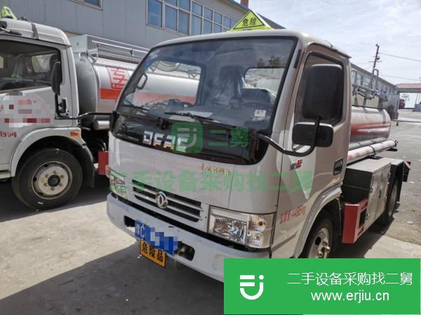 河南出售二手2噸藍牌油罐車