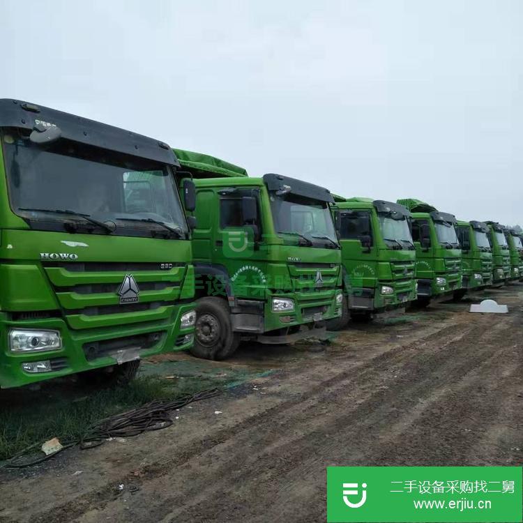 山東出售二手翻斗歐曼自卸車