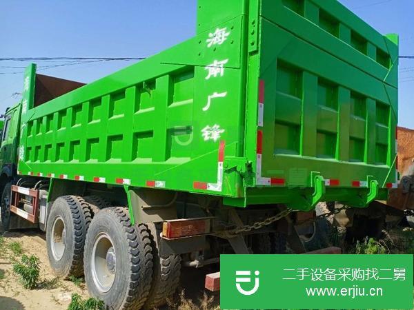 山東出售二手豪沃自卸車國五