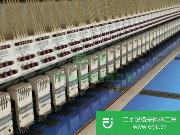 浙江出售二手盛名92頭16.5高速繡花機