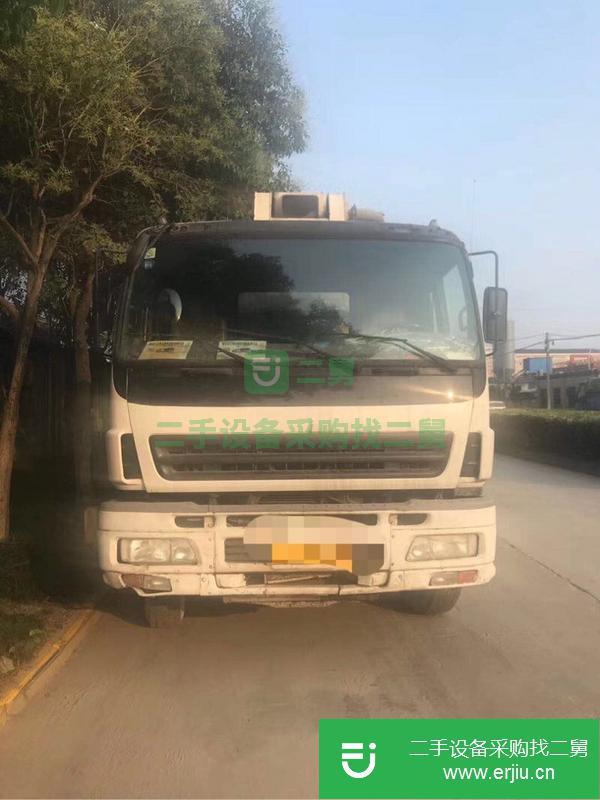 江蘇出售二手中聯(lián)五十鈴47米泵車