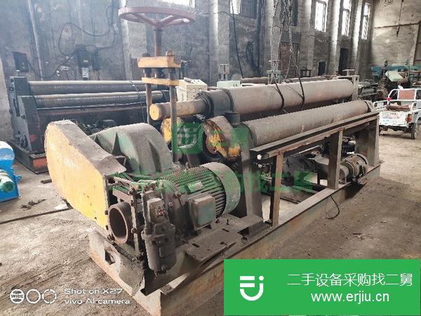 湖南出售二手實(shí)心W11-20*2500機(jī)械自動(dòng)卷板機(jī)