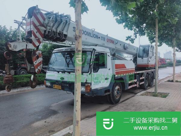 云南出售二手25噸五節臂吊車