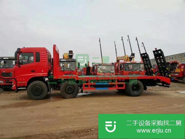 安徽出售二手12噸挖掘機運輸車
