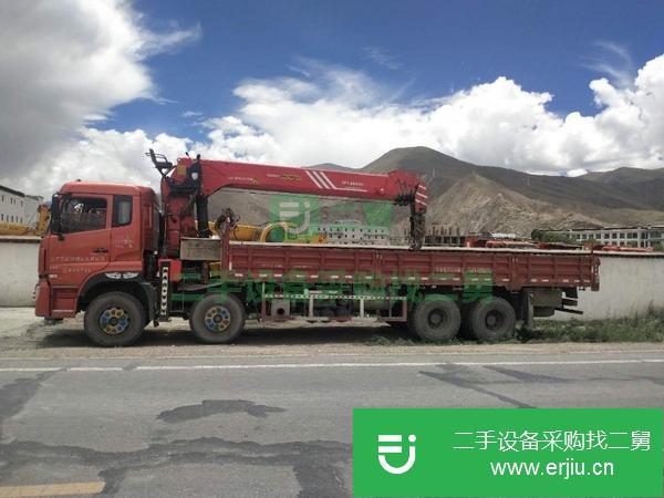 寧夏出售二手三一14噸隨車吊
