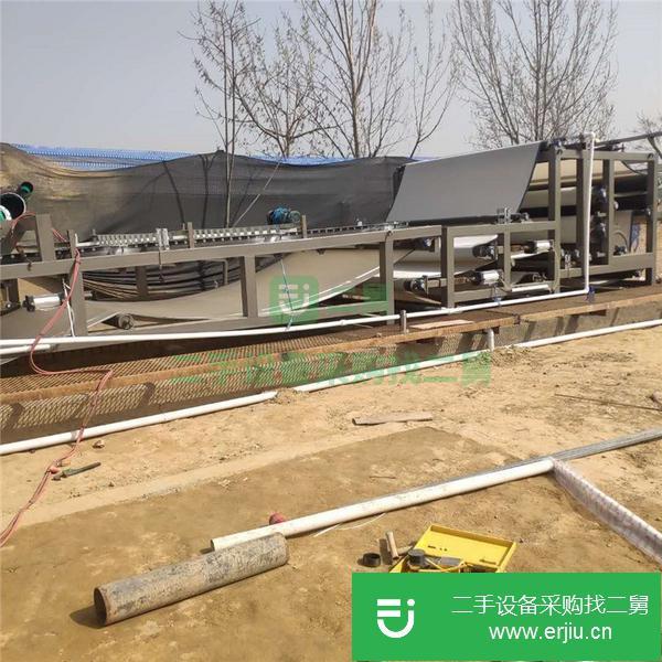 山東出售二手污泥脫水壓濾機