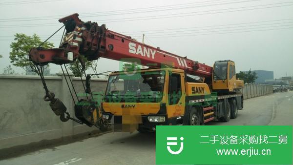 廣東出售三一吊車25噸四節臂