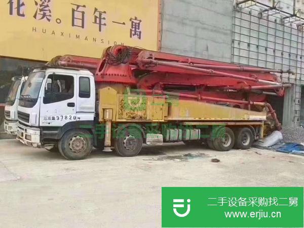 河北出售二手五十鈴46米泵車