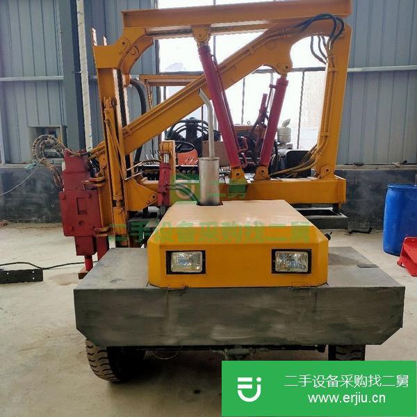 福建出售多功能高速護欄安裝打樁機