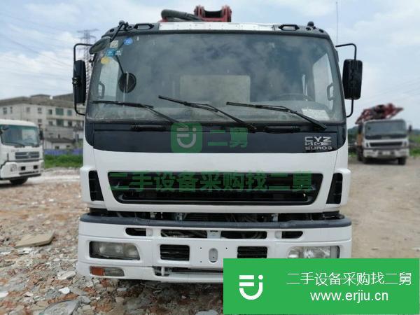 黑龍江出售二手三一重工40米泵車