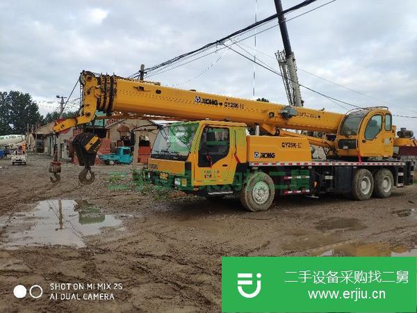 山東出售二手徐工吊車，手續全，無任何事故
