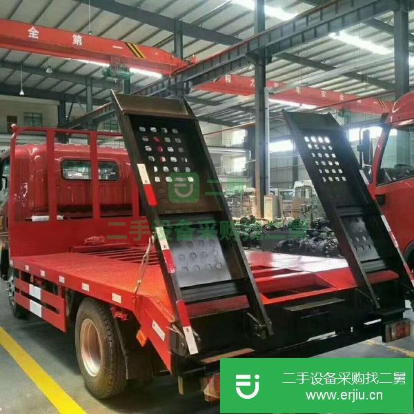 云南出售二手重汽王牌平板運輸車