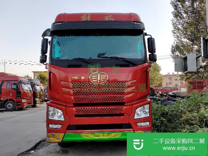 山東出售二手青島解放牽引車