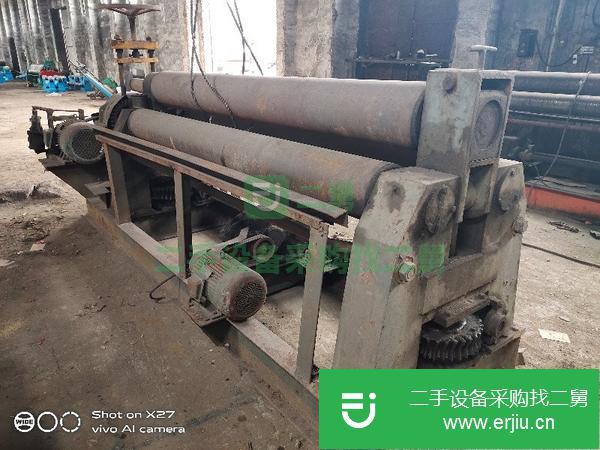 湖南出售二手實(shí)心W11-20*2500機(jī)械自動(dòng)卷板機(jī)