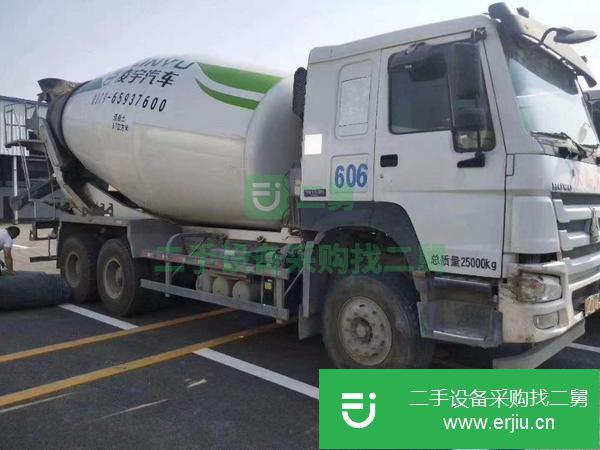 甘肅出售二手豪沃攪拌車國5大16方