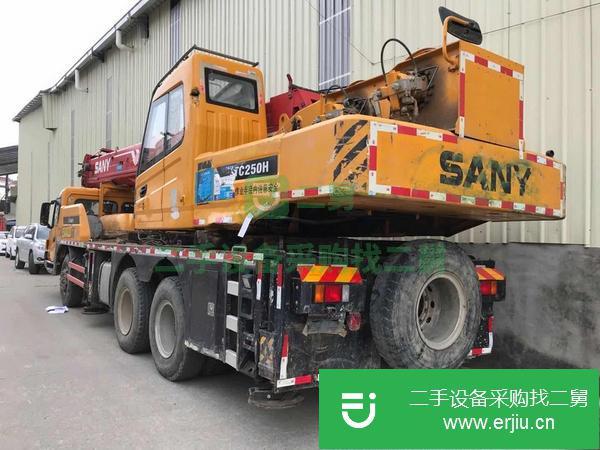 廣東出售二手三一25噸五節臂汽車吊