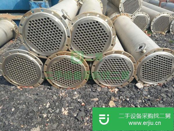 江蘇出售二手不銹鋼列管冷凝器