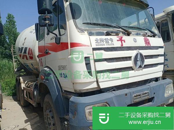 山東出售二手北奔攪拌車  大14方 340馬力