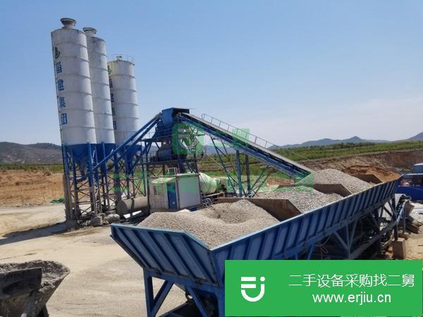 山東出售二手攪拌站