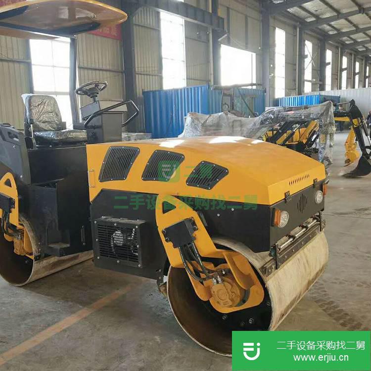 山東出售二手徐工3噸雙鋼輪壓路機