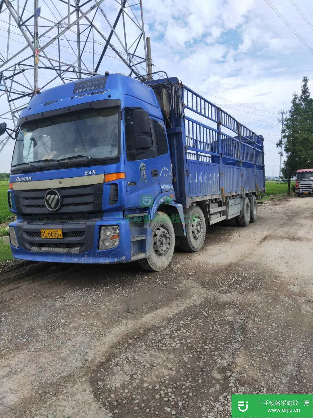 安微出售二手福田歐曼高欄載貨車
