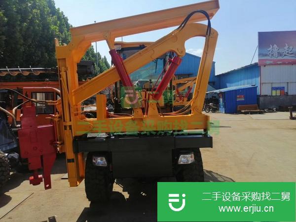 山東出售二手公路護欄打樁機