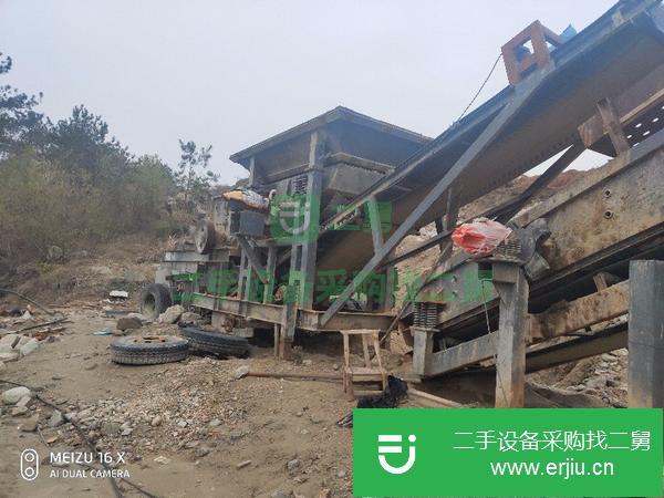 河南出售二手移動制砂機