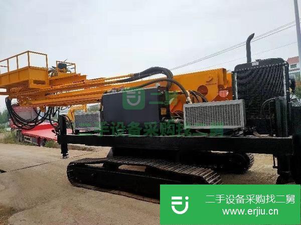 青海出售二手公路護欄打樁機