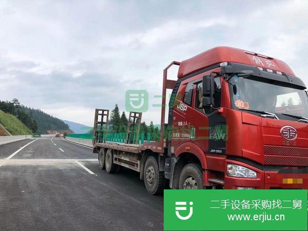 云南出售二手解放前四后八平板運(yùn)輸車(chē)