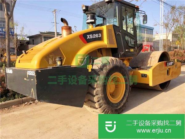 西藏出售二手徐工20噸壓路機(jī)