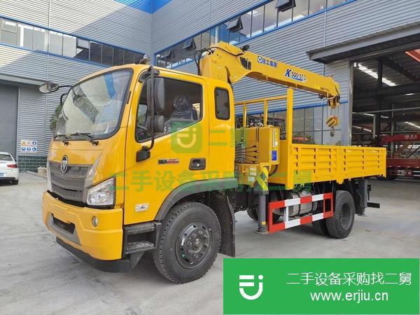 陜西出售二手福田瑞沃國六5噸隨車吊