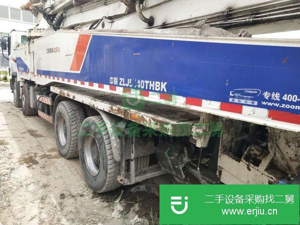 寧夏出售二手中聯56米泵車