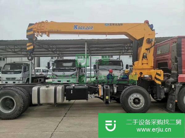 廣西出售二手德龍M300012噸隨車吊