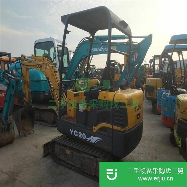 重慶出售二手玉柴13小型挖掘機