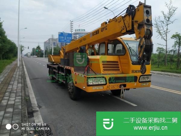 四川出售二手徐工12噸吊車