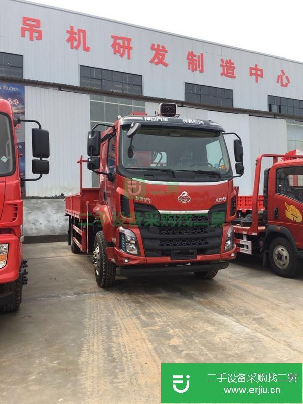 湖北出售二手東風(fēng)柳汽10噸5節(jié)隨車吊