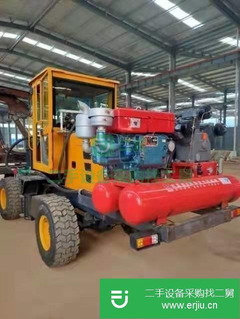 青海出售二手高速公路護欄打樁機
