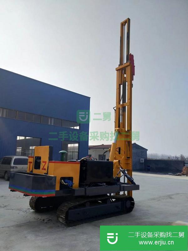 內蒙古出售二手光伏安裝液壓打樁機
