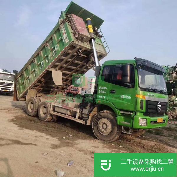 內蒙古出售二手國五歐曼自卸車